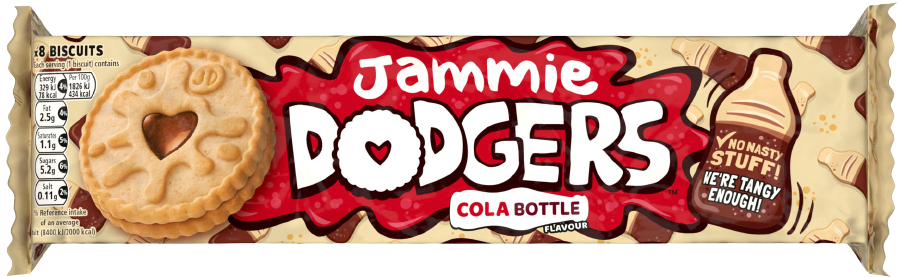 Jammie Dodgers Cola Bottle