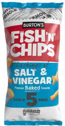 Fish 'n' Chips Salt & Vinegar 5 pack