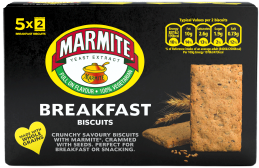 Marmite breakfast biscuits