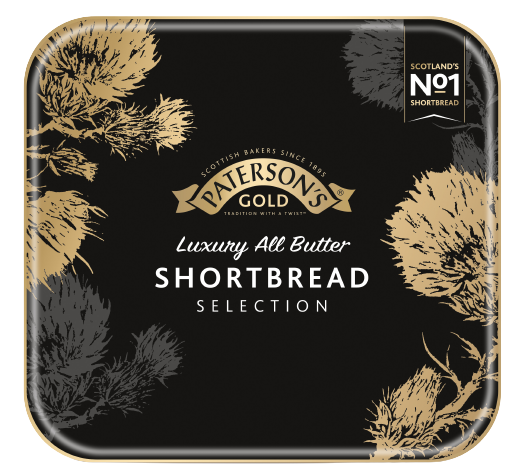 Paterson’s Gold Shortbread Selection Tin