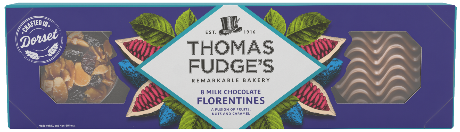 Thomas Fudges MIlk Chocolate Florentines