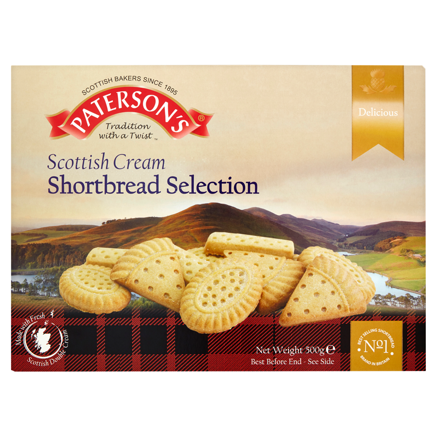Paterson's Scottish Cream Shortbread Selection alt tag