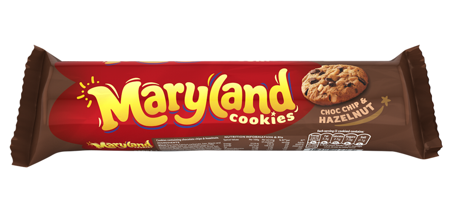 Maryland Choc Chip and Hazelnut Cookies